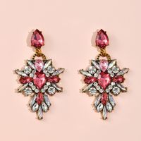 Großhandel Schmuck Retro Metall Diamant Anhänger Ohrringe Nihaojewelry Earrings sku image 11