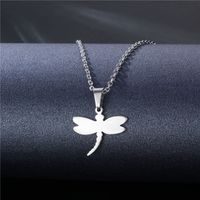 Wholesale Jewelry Stainless Steel Hollow Geometric Tag Necklace Nihaojewelry sku image 8