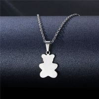 Vente En Gros Bijoux Collier Étiquette Géométrique Creuse En Acier Inoxydable Nihaojewelry sku image 15