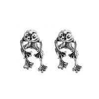 Wholesale Jewelry Frog Shape Stud Earrings Nihaojewelry sku image 2