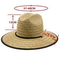 Nihaojewelry Fashion Sunshade Big-edge Hand-woven Straw Hat Wholesale main image 3