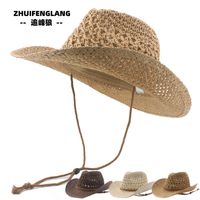 Nihaojewelry Foldable Leisure Breathable Sunshade Big Brim Jazz Hat Wholesale main image 3