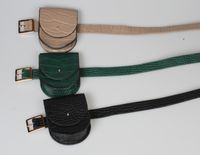 Women's Waist Bag 2019 New Fashion Stylish Internet Celebrity Pu Leather Ins Mobile Phone Belt Style Dual-use Decoration Bag main image 4