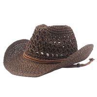 Nihaojewelry Foldable Leisure Breathable Sunshade Big Brim Jazz Hat Wholesale sku image 2