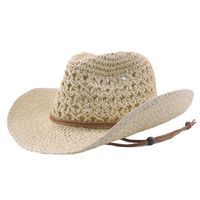 Nihaojewelry Foldable Leisure Breathable Sunshade Big Brim Jazz Hat Wholesale sku image 3