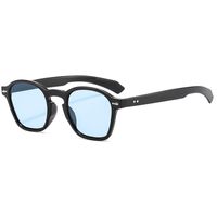 Nihaojewelry Wholesale Retro Round Frame Anti-ultraviolet Sunglasses sku image 7