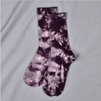 Nihaojewelry Tie-dyed Middle Tube High Top Socks Wholesale sku image 5
