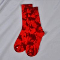 Nihaojewelry Tie-dyed Middle Tube High Top Socks Wholesale sku image 1