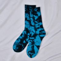 Nihaojewelry Tie-dyed Middle Tube High Top Socks Wholesale sku image 7