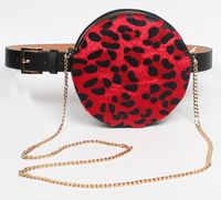 Nihaojewelry Wholesale Fashion With Leopard Print Round Waist Bag Belt sku image 1