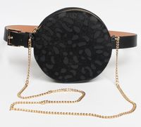 Nihaojewelry Wholesale Fashion With Leopard Print Round Waist Bag Belt sku image 3