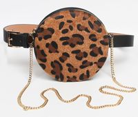 Nihaojewelry Wholesale Fashion With Leopard Print Round Waist Bag Belt sku image 5