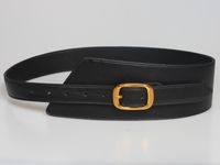 حزام أسود ذو حزام عريض أنثى ذو بدلة زخرفية متعددة الاستخدامات sku image 4