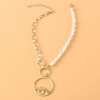 Wholesale Bijoux Pendentif Oeil Creux Ot Boucle Collier Nihaojewelry main image 5