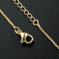 Großhandel Schmuck Einfache Bunte Herzform Anhänger Öl Tropfende Halskette Nihaojewelry main image 5