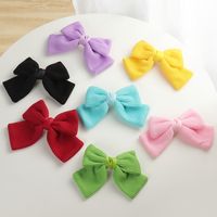Wholesale Jewelry Cute Knit Bow Spring Hairpin Nihaojewelry main image 5