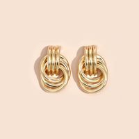 Nihaojewelry Wholesale Jewelry Fashion Geometric Alloy Metal Ear Buckle main image 5