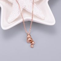 الجملة مجوهرات القرع قلادة التيتانيوم الصلب قلادة Nihaojewelry main image 6