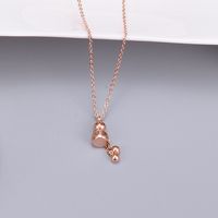 Wholesale Jewelry Gourd Pendant Titanium Steel Necklace Nihaojewelry main image 5