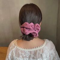 Wholesale Jewelry Candy Color Hair Scrunchies Nihaojewelry main image 3