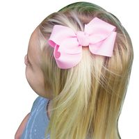Wholesale Solid Color Bow Duckbill Clip Children's Hairpins Nihaojewelry main image 4