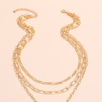 Wholesale Jewelry Smiling Lady Multi-layer Necklace Nihaojewelry main image 3