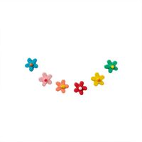 Großhandel Schmuck Farbe Kleine Gänseblümchen Blume Süße Ohrringe Set Nihaojewelry main image 6