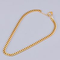 Wholesale Jewelry Thick Chain Titanium Steel Necklace Nihaojewelry main image 3