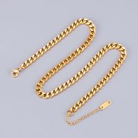 Wholesale Jewelry Thick Chain Titanium Steel Necklace Nihaojewelry main image 4