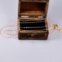 Wholesale Jewelry Snake Bone Chain Double-layer Titanium Steel Necklace Nihaojewelry main image 3