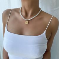 Großhandel Schmuck Mode Porträt Anhänger Perlenkette Nihaojewelry main image 1