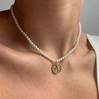 Großhandel Schmuck Mode Porträt Anhänger Perlenkette Nihaojewelry main image 6