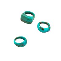 Wholesale Jewelry Retro Acrylic Resin Ring Set Nihaojewelry main image 6