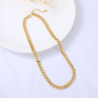 Wholesale Jewelry Cuban Chain Stainless Steel Clavicle Chain Necklace Nihaojewelry main image 5