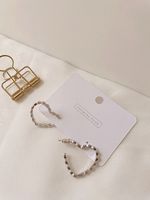 Vente En Gros Bijoux En Forme De Coeur En Alliage Boucles D&#39;oreilles De Style Coréen Nihaojewelry main image 4