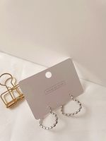 Vente En Gros Bijoux En Forme De Coeur En Alliage Boucles D&#39;oreilles De Style Coréen Nihaojewelry main image 6