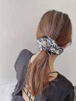 Wholesale Jewelry Retro Floral Hair Scrunchies Nihaojewelry main image 1