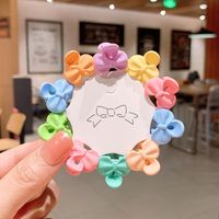 Korean New Children's Hair Accessories Cute Baby Candy Color Grip Suit Colorful Girls Small Hairclip Princess Headdress sku image 7