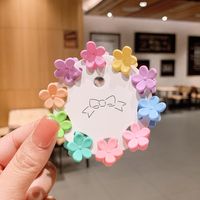 Korean New Children's Hair Accessories Cute Baby Candy Color Grip Suit Colorful Girls Small Hairclip Princess Headdress sku image 8