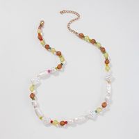 Nihaojewelry Wholesale Jewelry Bohemian Beads Alloy Special-shaped Pearl Necklace main image 4