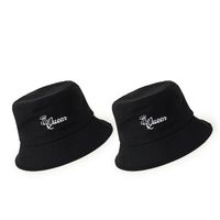 Wholesale Letter Embroidery Sunshade Wide Brim Hip-hop Style Basin Hat Nihaojewelry main image 3