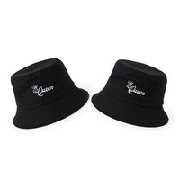 Wholesale Letter Embroidery Sunshade Wide Brim Hip-hop Style Basin Hat Nihaojewelry main image 5