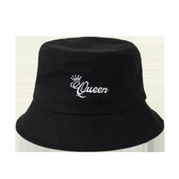 Wholesale Letter Embroidery Sunshade Wide Brim Hip-hop Style Basin Hat Nihaojewelry main image 6