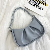 Wholesale Korean Style Acrylic Chain Cross-body Cloud Bag Nihaojewelry main image 2