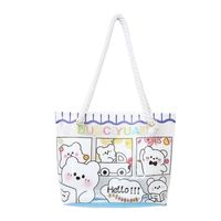 Wholesale Cute Little Bear Bunny Transparent Pvc Shoulder Messenger Bag Nihaojewelry main image 6