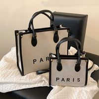 Nihaojewelry Wholesale Fashion Letter Paris Large Capacity Tote Bag main image 5
