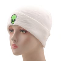 Wholesale Alien Embroidery Knitted Woolen Hat Nihaojewelry main image 2