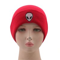 Wholesale Alien Embroidery Knitted Woolen Hat Nihaojewelry main image 3