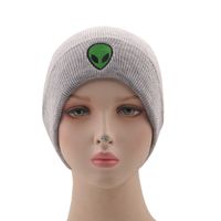 Wholesale Alien Embroidery Knitted Woolen Hat Nihaojewelry main image 5