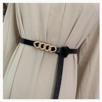 Wholesale Jewelry Chain Buckle Simple Thin Belt Nihaojewelry main image 5